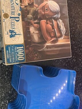 Disney Multi-Color 'Up' 1000-Piece Jigsaw Puzzle with Blue Sorting Trays